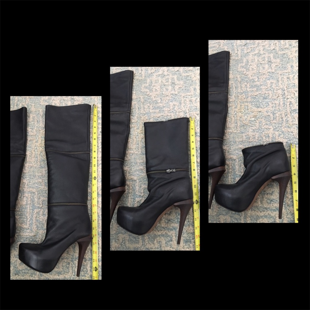 Fabulous Black Boots - 3 Lengths in 1!